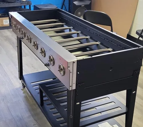 Miniatura 2 de Quemadores de parrilla de 17 pulgadas de repuesto para miembros Mark GR2039201-MM-00 para barbacoa, quemador de tubo de parrilla de gas de acero