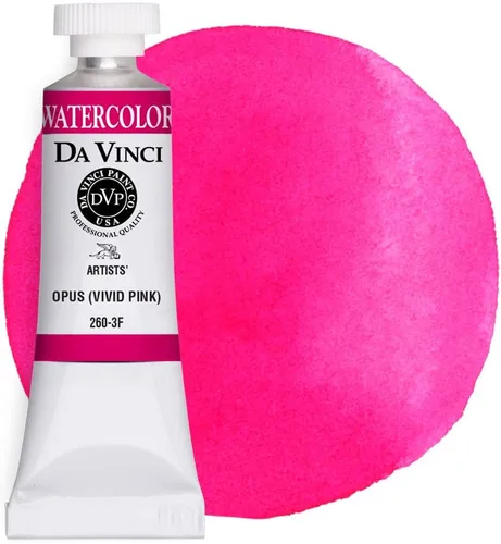Miniatura 119 de DA VINCI PAINTS Pintura de acuarela para artista profesional, Gamboge (tono), 0.5 fl oz