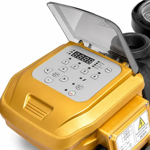 Miniatura 4 de XtremepowerUS 1.5HP Bomba de Piscina de Flujo Alto de Velocidad Variable con Panel de Control Inteligente Bomba de Piscina Enterrada con Adaptador