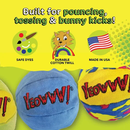 Miniatura 8 de Yeowww My Cats Balls, 3 Pelotas por Paquete
