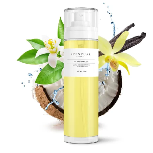 Miniatura 8 de Scentual Fragrances, niebla de perfume ultraconcentrada para cabello y cuerpo, fragancia duradera para mujer, perfumes gourmand para mujeres, vegano
