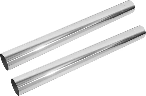 Miniatura 20 de X AUTOHAUX 2 unids recto 2 "OD 30" longitud DIY mandril tubo de escape 2 pulgadas tubo tubo T304 acero inoxidable ajuste universal
