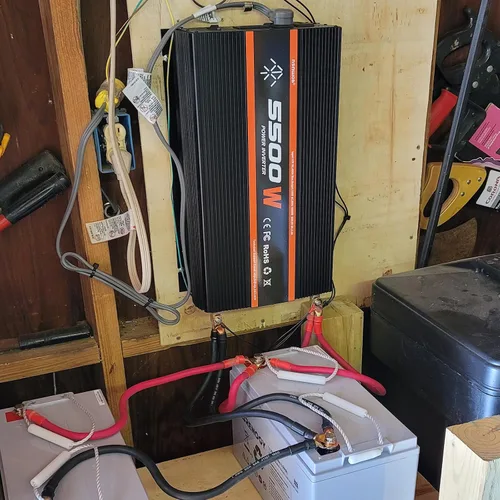 Miniatura 8 de Inversor de 5500 W de 12 V a 110 V/120 V, inversor de corriente para camión, RV, inversor de energía solar, inversor de 5000 vatios, convertidor