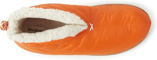 Miniatura 6 de Dearfoams Pantuflas tipo botín de calentamiento para interiores y exteriores para hombre
