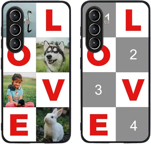 Miniatura 563 de Funda de teléfono personalizada para Samsung Galaxy S22+ / S22 Plus 5G, funda de TPU suave de vidrio templado antiarañazos personalizada con foto