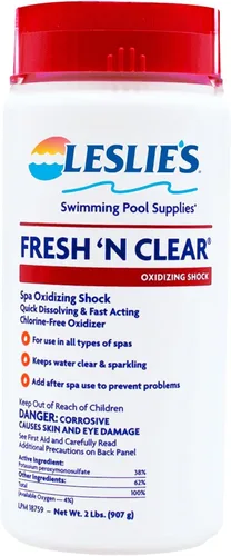 Miniatura 6 de Leslie's Fresh 'N Clear - Choque oxidante sin cloro para piscinas y spas, elimina rápidamente los productos orgánicos no vivos, proporciona agua