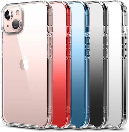 Miniatura 8 de elago Funda híbrida transparente compatible con iPhone 13 (6.1 pulgadas), tecnología híbrida de PC + TPU, reducción del amarilleo, protección