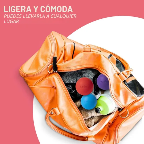 Miniatura 6 de Pelotas de lacrosse de masaje para liberación miofascial, masaje de tejido profundo de yoga, terapia de puntos de activación y fascitis plantar