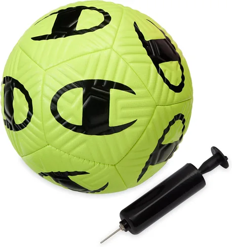 Miniatura 9 de Champion Playmaker Logo Deflated Soccer Ball with Pump, Size 5 Soccer Ball, Durable Panels for Kids, Youth & Adults, Indoor/Outdoor Training Ball