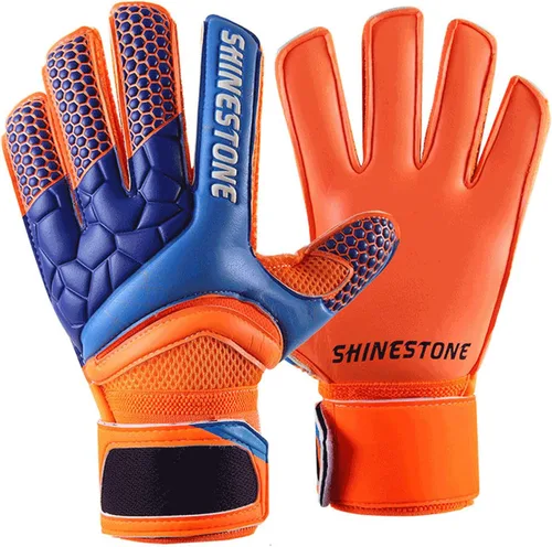 Miniatura 8 de LEZI Guantes de portero con protección de dedos y doble protección para la muñeca para jóvenes y adultos, guantes de portero de fútbol proporcionan