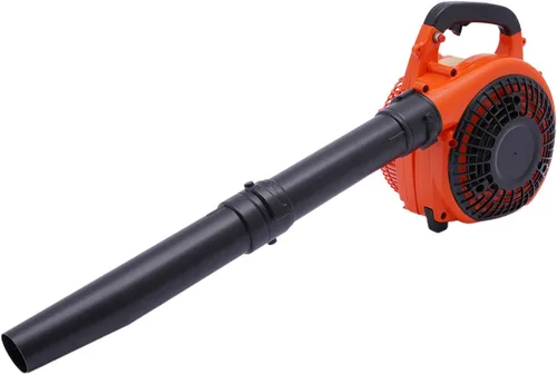 Soplador de hojas a gas, soplador de gas portátil, soplador de hojas inalámbrico con tubo de explosión desmontable, 25.4 cc, 2 tiempos, 4.59