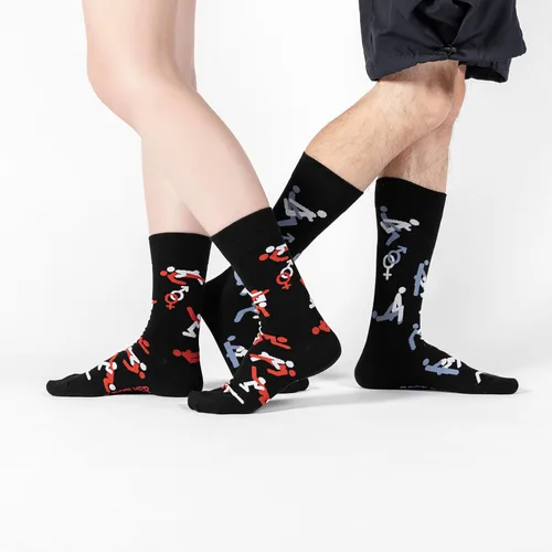 Miniatura 5 de BONANGEL Calcetines de vestir divertidos para hombre, coloridos y divertidos, calcetines locos, regalos para hombres
