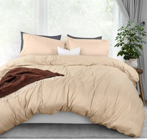Miniatura 45 de Utopia Bedding Funda de edredón tamaño Queen – 1 funda de edredón con 2 fundas de almohada – Funda de edredón de 3 piezas con cierre de cremallera