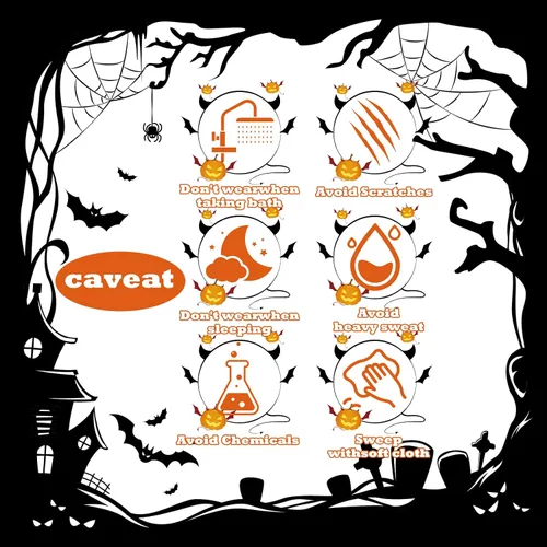 Miniatura 8 de Halloween Earrings For Women, Halloween Party Decorations Accessories