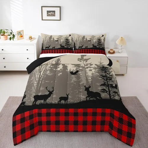 Miniatura 35 de Castle Fairy - Juego de funda de edredón con bandera estadounidense tamaño King, ropa de cama para niñas y adolescentes, funda de edredón con Multi