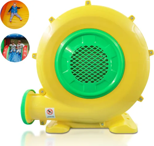 Miniatura 8 de Soplador de aire de 480 W, 0.64 HP, potente soplador inflable de casa de rebote, bomba de ventilador eléctrico portátil perfecta para casa