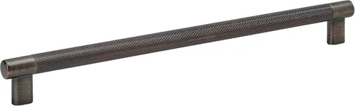 Miniatura 28 de Amerock Tirador de gabinete de cocina Bronce ennegrecido 8 pulgadas (203 mm) de centro a centro Bronx paquete de 1 unidad Herrajes