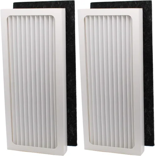 ApplianPar Paquete de 2 filtros de aire de repuesto para purificador de aire Hamilton Beach True Hepa 04386A, 04383 04385 04384 990051000