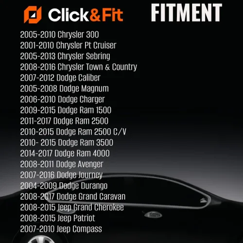 Miniatura 2 de Click&Fit Kit de repuesto de boquillas de pulverización para limpiaparabrisas para Ford F150 E150 E250 E350 Taurus Flex Expedition Crown Mercury