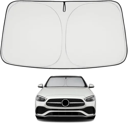 Miniatura 208 de Proadsy Parasol para parabrisas actualizado 2025, ajuste personalizado Dodge RAM 1500 2Dr 2019-2024 2025, 4 capas, plegable, protector de parasol