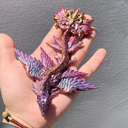 Miniatura 5 de Magical Sky Dragon - Molde de silicona de resina epoxi 3D para manualidades de azúcar de fondant, decoración de pasteles, arcilla polimérica, yeso