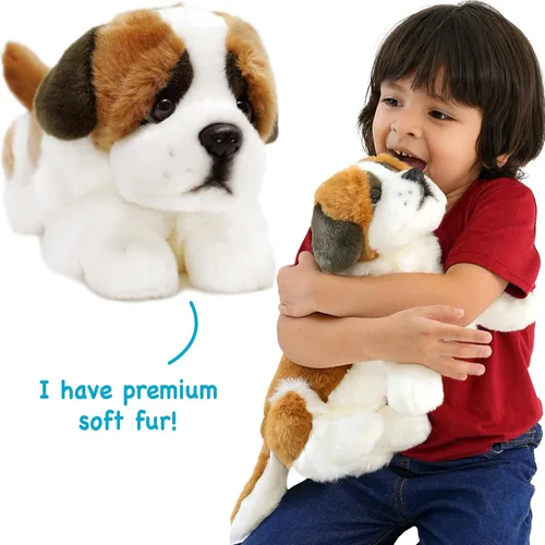 Miniatura 5 de TigerHart Bernadette The Saint Bernard - Peluche de 17 pulgadas