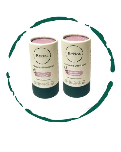 Miniatura 8 de BeNat Desodorante natural para mujeres y hombres, árbol de té sin bicarbonato de sodio, sin aluminio, sin gluten y sin crueldad, protección duradera