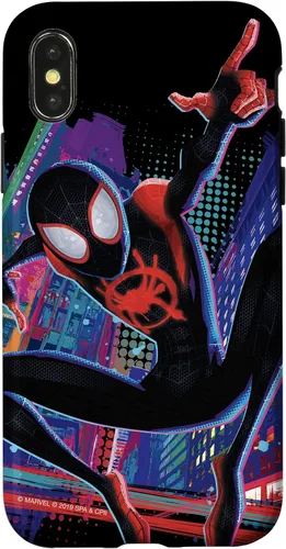 Miniatura 5 de Funda para iPhone 13 Pro Max Marvel Spider-Man Into the Spider-Verse Miles Morales City