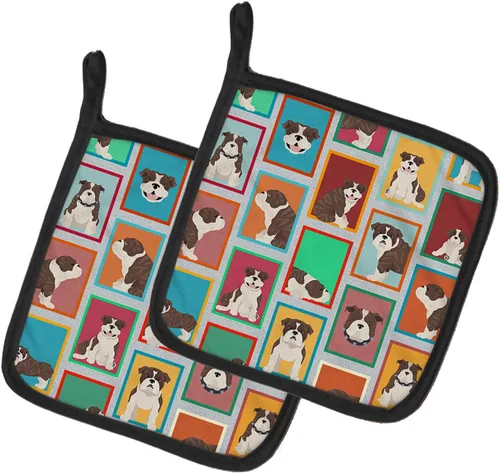 Miniatura 59 de Caroline's Treasures MLM1149PTHD - Juego de soportes para ollas de cocina resistentes al calor, almohadillas calientes para horno para cocinar
