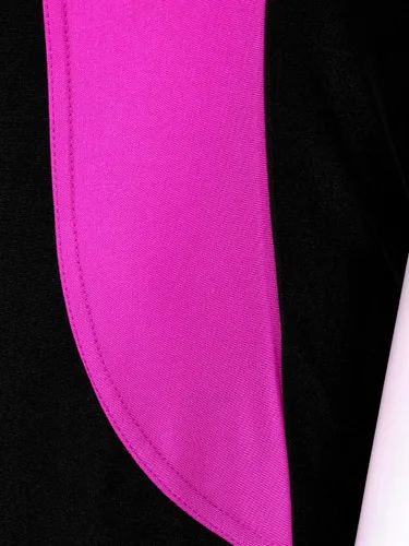 Miniatura 7 de Traje de baño con cremallera frontal para mujer, traje de baño atlético, surf, pantalones cortos