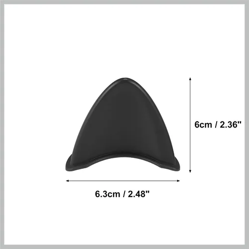 Miniatura 4 de 2 piezas de accesorios de decoración de casco de orejas de gato, accesorios de decoración de casco, adhesivo universal para motocicleta, bicicleta