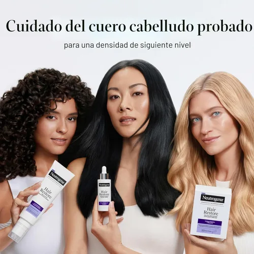 Miniatura 8 de Neutrogena Hair Restore Triple Action Scalp Detox Cleanser, 8 fl oz