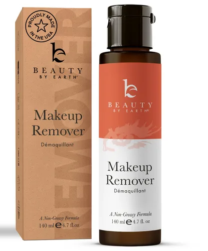 Removedor de maquillaje: fabricado en Estados Unidos con ingredientes naturales y orgánicos, removedor de maquillaje facial y de ojos, uso con