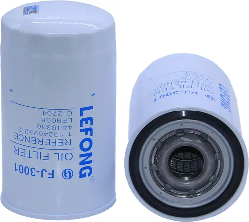 Filtro de aceite FJ-3001 Reemplazar 4484495, P550596, B7217, B222100000494, AT308576 Compatible con John Deere 135C 135CRTS 180CW 210CW 225CLC