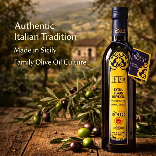 Miniatura 6 de Letizia Aceite de Oliva Virgen Extra Siciliano DOP 16.9 fl oz