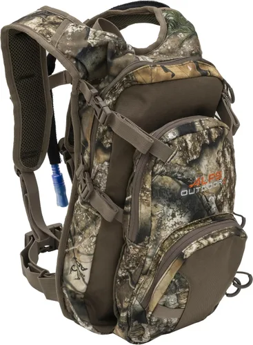 ALPS OutdoorZ Willow Creek Pack - Paquete de día de caza con depósito de hidratación de 3L RealTree APX