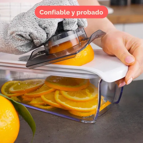 Miniatura 9 de Fullstar Cortador de mandolina para cocina, rallador de queso, espiralizador de verduras y rebanador de verduras para cocinar y preparar comidas