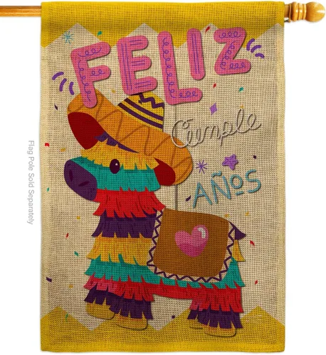 Miniatura 9 de Juego de banderas de casa de Feliz Cumpleaños, regalo de pastel de cumpleaños, regalo de ramo de dulces, ocasión de aniversario, fiesta, pequeño