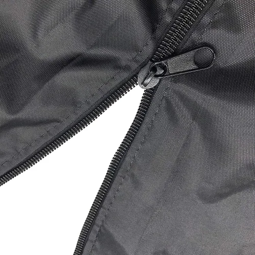 Miniatura 5 de Cubierta para estación de barra de dominadas, 40 x 42 x 64 pulgadas, cubierta protectora para entrenamiento de fuerza, soportes de inmersión, Negro