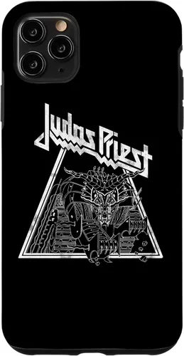 Miniatura 17 de iPhone 15 Judas Priest - Funda Wireframe Defenders