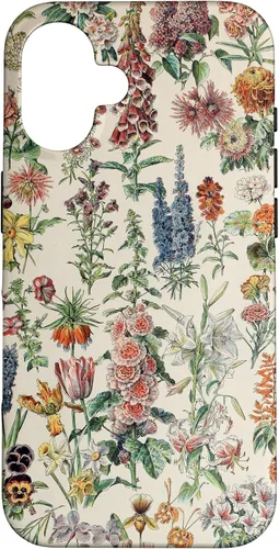 Miniatura 32 de Cute Flowers Vintage Botanical Flower Illustration Case for iPhone 17