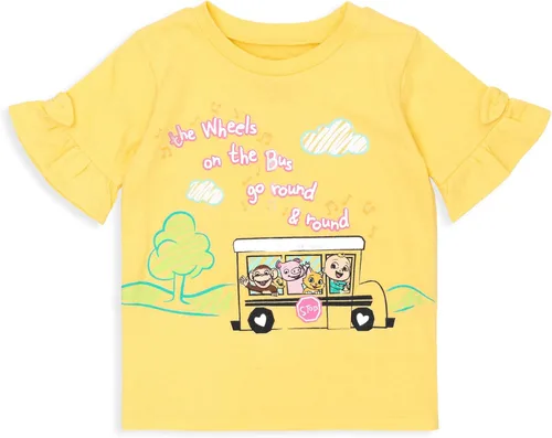 Miniatura 4 de CoComelon JJ Baby - Paquete de 3 camisetas para bebés a niños pequeños, Multicolor