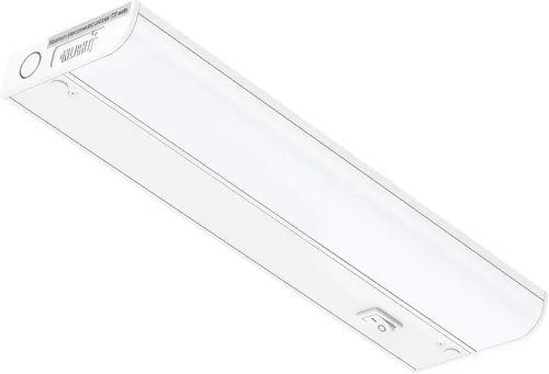 Miniatura 11 de GetInLight Luces LED regulables para debajo del gabinete, solo cableado, de 3 colores, de 24 pulgadas, blanco suave (3000 K), blanco brillante