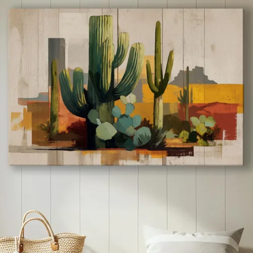 Miniatura 9 de Impresiones en lienzo de Arizona de pequeño a extra grande, paisajes del desierto de Sonora, comedor, dormitorio, baño, sala de estar, arte de pared