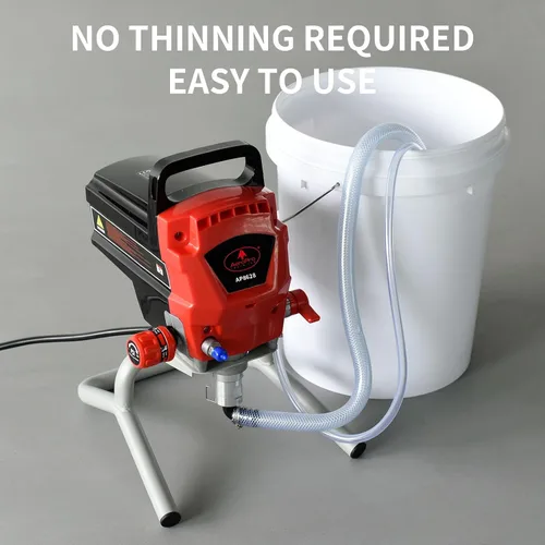 Miniatura 5 de AEROPRO Tools - Pulverizador de pintura sin aire, 950 W, 0.52 GPM, 3300 PSI, pulverizador sin aire de alta eficiencia con extensión de punta