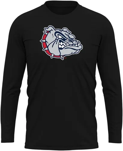 Miniatura 228 de Camisa deportiva de manga larga oficial de la NCAA Collegiate para hombre, colección negra con logotipo primario