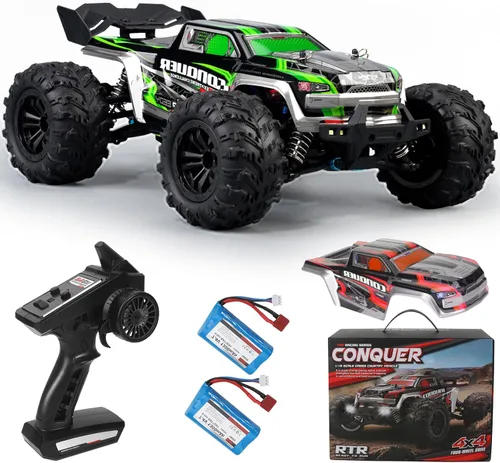 Coche RC 4WD de alta velocidad a escala 1:16, camión de control remoto todoterreno de 25 MPH para adultos y adolescentes, vehículo eléctrico todo