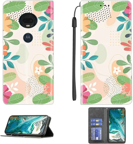 Miniatura 292 de Funda para Moto One Zoom compatible con Motorola One Zoom Phone Case Flip Stand Cover Magnetic Close YHD