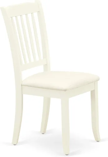 Miniatura 8 de East West Furniture DLDA3-BLK-C - Juego de comedor de 3 piezas que contiene una mesa de comedor redonda con gotas y 2 sillas de cocina tapizadas