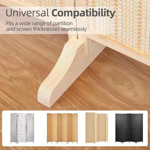 Miniatura 5 de Soporte divisor de habitación (blanco)